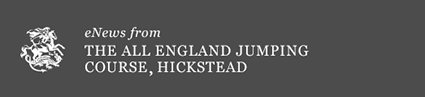 eNews from The All England Jumping Course, Hickstead.