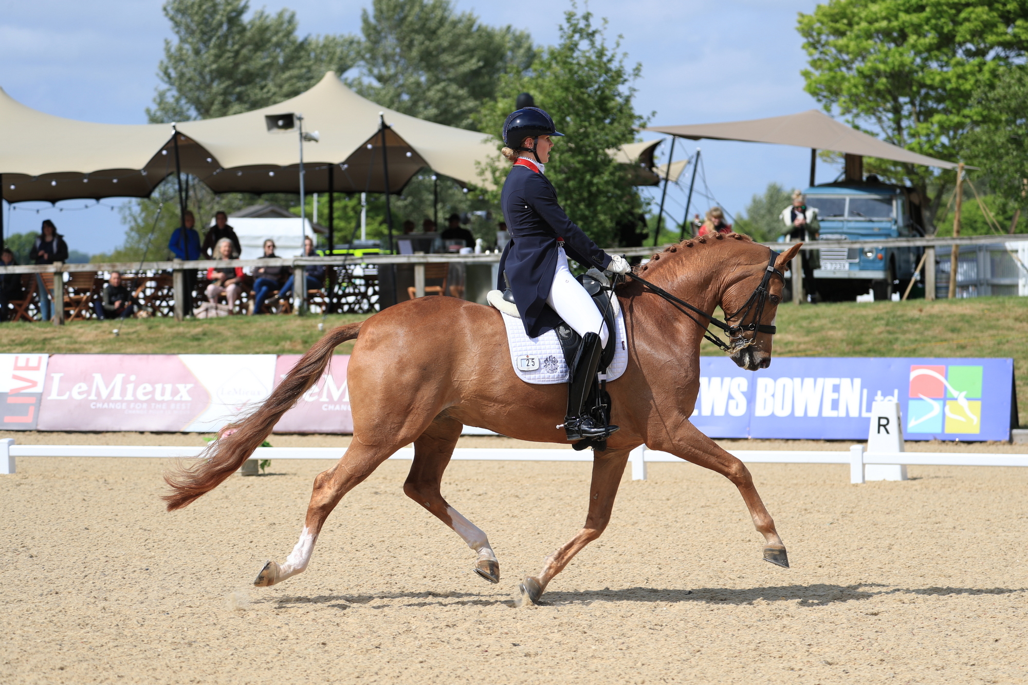 JB1 3455 Annabella Pidgley 25 GIO Stubben Premier League FEI Intermediate Ll 2009 (3)
