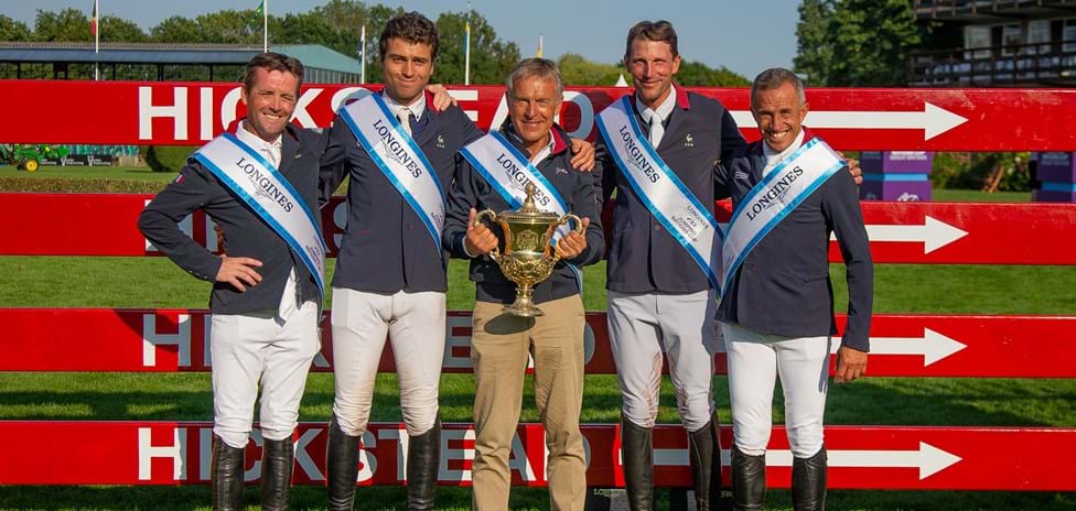 French team Hickstead planks (1)